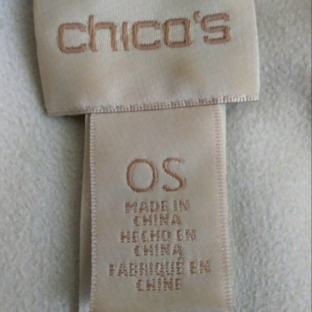 Chico's Cheetah Festival Ruana Open Front Wrap Kimono Poncho One Size - Picture 6 of 16
